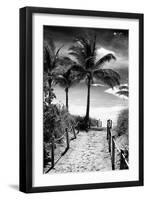 Boardwalk - Miami Beach - Florida - USA-Philippe Hugonnard-Framed Premium Photographic Print