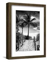 Boardwalk - Miami Beach - Florida - USA-Philippe Hugonnard-Framed Photographic Print