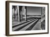 Boardwalk Moon-Sally Linden-Framed Art Print