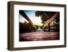 Boardwalk on the Beach at Sunset - Florida-Philippe Hugonnard-Framed Premium Photographic Print