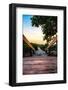 Boardwalk on the Beach at Sunset - Florida-Philippe Hugonnard-Framed Photographic Print