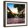 Boardwalk on the Beach at Sunset - Florida-Philippe Hugonnard-Framed Photographic Print