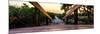 Boardwalk on the Beach at Sunset - Florida-Philippe Hugonnard-Mounted Photographic Print