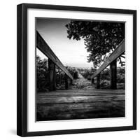 Boardwalk on the Beach at Sunset - Florida-Philippe Hugonnard-Framed Photographic Print