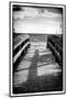Boardwalk on the Beach at Sunset-Philippe Hugonnard-Mounted Photographic Print