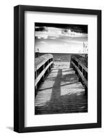 Boardwalk on the Beach at Sunset-Philippe Hugonnard-Framed Photographic Print