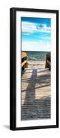 Boardwalk on the Beach at Sunset-Philippe Hugonnard-Framed Photographic Print