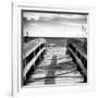 Boardwalk on the Beach at Sunset-Philippe Hugonnard-Framed Photographic Print