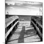 Boardwalk on the Beach at Sunset-Philippe Hugonnard-Mounted Photographic Print