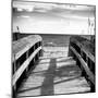 Boardwalk on the Beach at Sunset-Philippe Hugonnard-Mounted Photographic Print