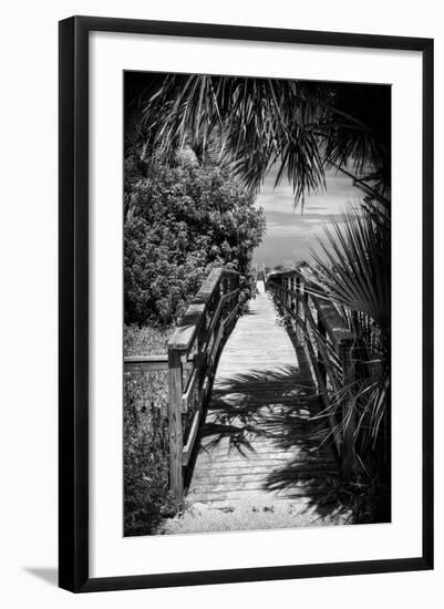 Boardwalk on the Beach - Florida - United States-Philippe Hugonnard-Framed Photographic Print