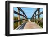 Boardwalk on the Beach - Florida - United States-Philippe Hugonnard-Framed Photographic Print