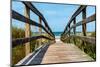 Boardwalk on the Beach - Florida - United States-Philippe Hugonnard-Mounted Photographic Print