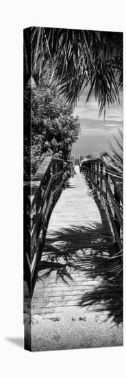 Boardwalk on the Beach - Florida - United States-Philippe Hugonnard-Stretched Canvas