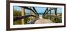 Boardwalk on the Beach - Florida - United States-Philippe Hugonnard-Framed Photographic Print