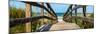 Boardwalk on the Beach - Florida - United States-Philippe Hugonnard-Mounted Photographic Print