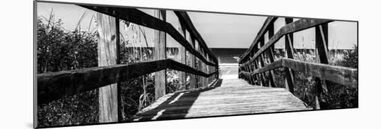 Boardwalk on the Beach - Florida - United States-Philippe Hugonnard-Mounted Photographic Print