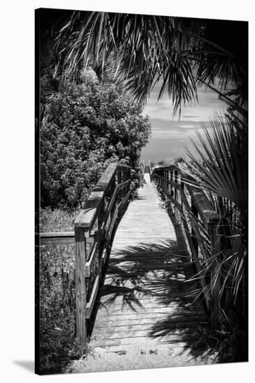 Boardwalk on the Beach - Florida - United States-Philippe Hugonnard-Stretched Canvas