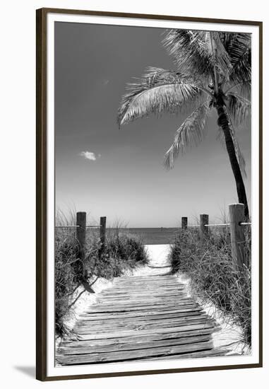 Boardwalk on the Beach - Florida-Philippe Hugonnard-Framed Premium Photographic Print