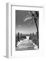 Boardwalk on the Beach - Florida-Philippe Hugonnard-Framed Photographic Print