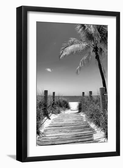 Boardwalk on the Beach - Florida-Philippe Hugonnard-Framed Premium Photographic Print