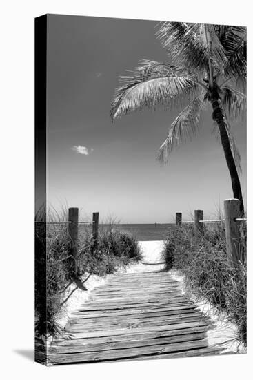 Boardwalk on the Beach - Florida-Philippe Hugonnard-Stretched Canvas