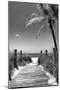 Boardwalk on the Beach - Florida-Philippe Hugonnard-Mounted Photographic Print