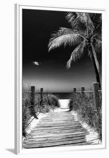 Boardwalk on the Beach - Florida-Philippe Hugonnard-Framed Premium Photographic Print