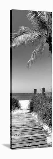 Boardwalk on the Beach - Florida-Philippe Hugonnard-Stretched Canvas