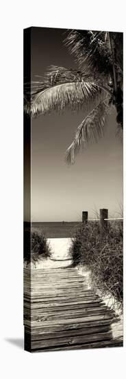 Boardwalk on the Beach - Florida-Philippe Hugonnard-Stretched Canvas