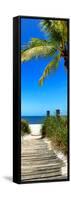 Boardwalk on the Beach - Florida-Philippe Hugonnard-Framed Stretched Canvas