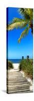 Boardwalk on the Beach - Florida-Philippe Hugonnard-Stretched Canvas