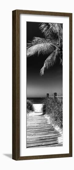 Boardwalk on the Beach - Florida-Philippe Hugonnard-Framed Photographic Print