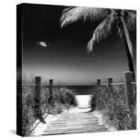 Boardwalk on the Beach - Florida-Philippe Hugonnard-Stretched Canvas