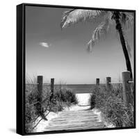 Boardwalk on the Beach - Florida-Philippe Hugonnard-Framed Stretched Canvas