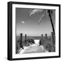 Boardwalk on the Beach - Florida-Philippe Hugonnard-Framed Photographic Print