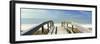 Boardwalk on the beach, Gasparilla Island, Florida, USA-Panoramic Images-Framed Photographic Print