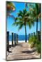 Boardwalk on the Beach - Key West - Florida-Philippe Hugonnard-Mounted Photographic Print