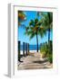 Boardwalk on the Beach - Key West - Florida-Philippe Hugonnard-Framed Photographic Print