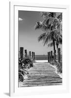 Boardwalk on the Beach - Key West - Florida-Philippe Hugonnard-Framed Photographic Print