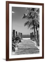 Boardwalk on the Beach - Key West - Florida-Philippe Hugonnard-Framed Photographic Print