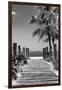 Boardwalk on the Beach - Key West - Florida-Philippe Hugonnard-Framed Photographic Print