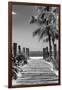 Boardwalk on the Beach - Key West - Florida-Philippe Hugonnard-Framed Photographic Print