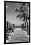 Boardwalk on the Beach - Key West - Florida-Philippe Hugonnard-Framed Photographic Print