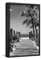 Boardwalk on the Beach - Key West - Florida-Philippe Hugonnard-Framed Photographic Print