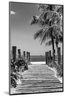 Boardwalk on the Beach - Key West - Florida-Philippe Hugonnard-Mounted Photographic Print