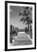 Boardwalk on the Beach - Key West - Florida-Philippe Hugonnard-Framed Premium Photographic Print