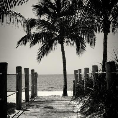 'Boardwalk on the Beach Key West Florida' Photographic Print