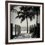 Boardwalk on the Beach - Key West - Florida-Philippe Hugonnard-Framed Photographic Print