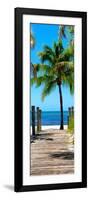 Boardwalk on the Beach - Key West - Florida-Philippe Hugonnard-Framed Photographic Print